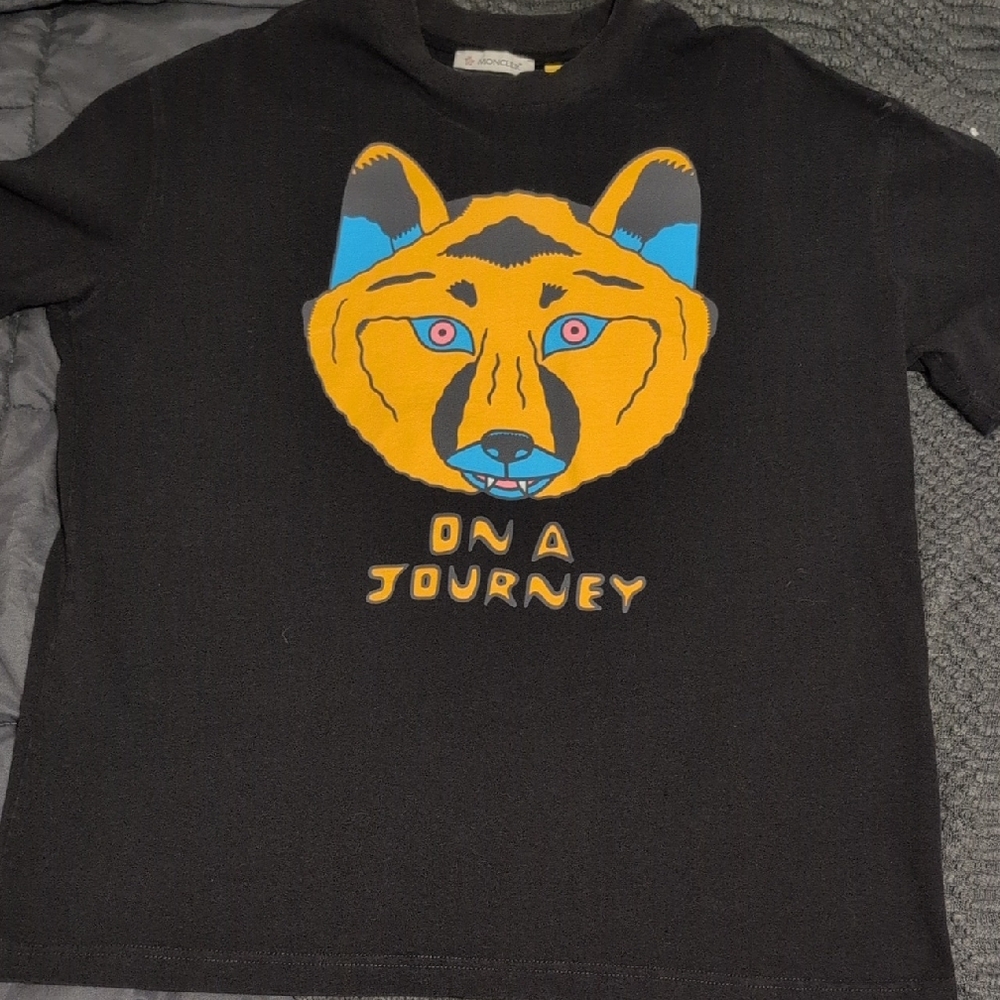 Authentic Moncler On A Journey Tee Shirt Size L - Made In Italy